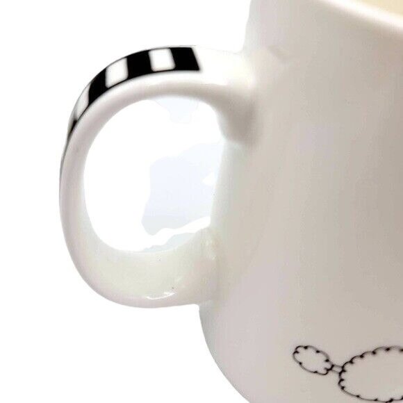 Savinio Designs Fifi Poodles Dogs 2 Mug Set 4" Live To Shop Shop To Live Purse - Picture 5 of 11